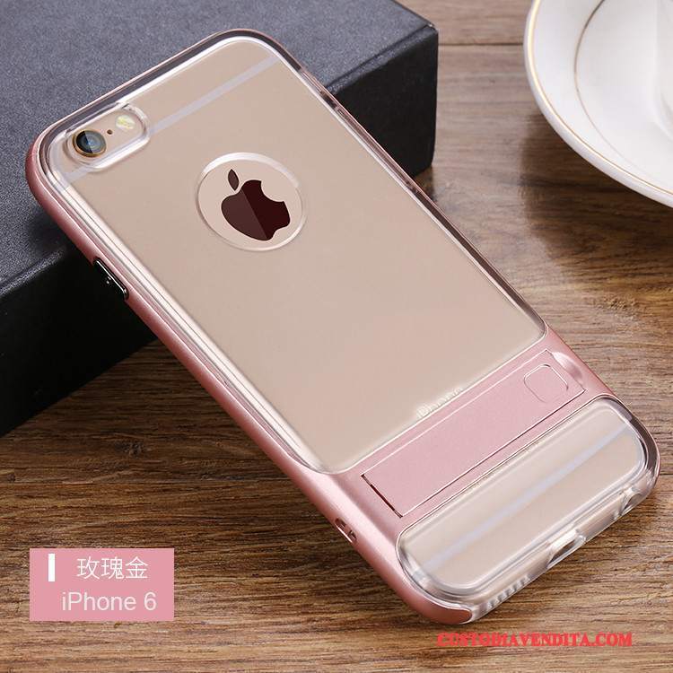 Custodia iPhone 6/6s Colore Anti-caduta Trasparente, Cover iPhone 6/6s Silicone Nuovo Tutto Incluso