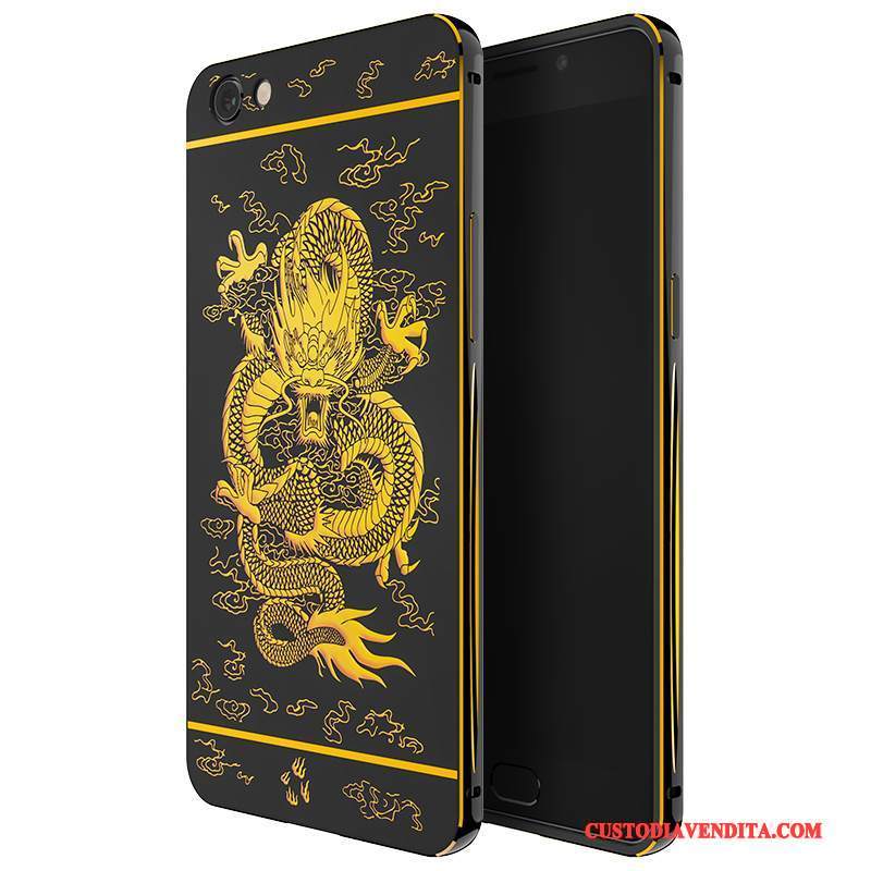 Custodia iPhone 6/6s Creativo Telefono Tendenza, Cover iPhone 6/6s Protezione Oro Telaio