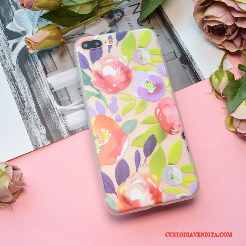 Custodia iPhone 6/6s Creativo Trasparente Tutto Incluso, Cover iPhone 6/6s Silicone Piccola Morbido