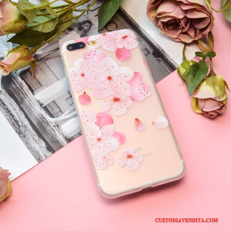 Custodia iPhone 6/6s Creativo Trasparente Tutto Incluso, Cover iPhone 6/6s Silicone Piccola Morbido