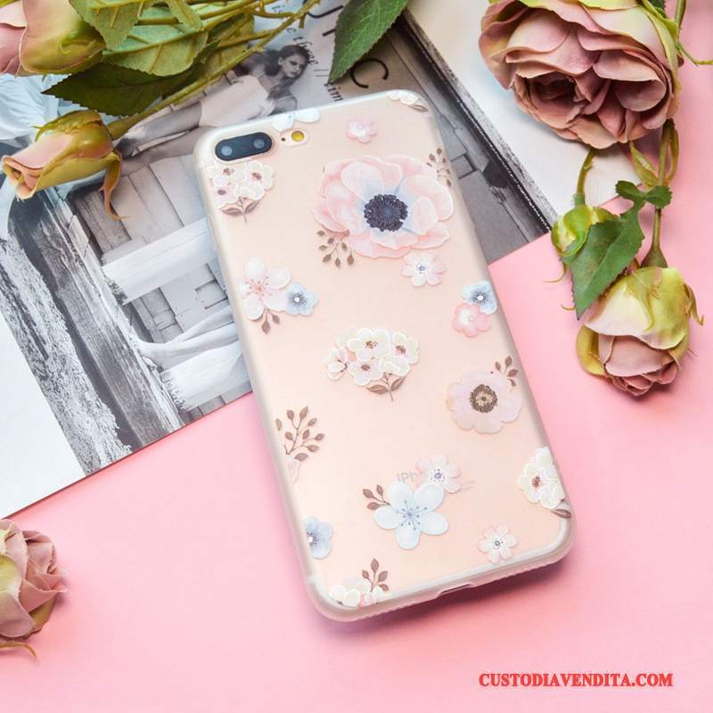 Custodia iPhone 6/6s Creativo Trasparente Tutto Incluso, Cover iPhone 6/6s Silicone Piccola Morbido