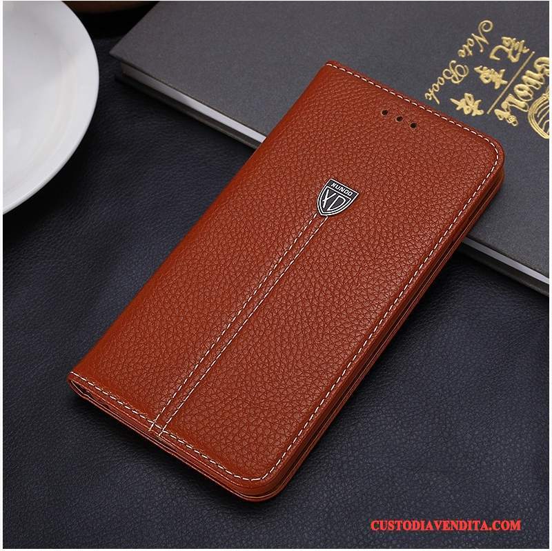 Custodia iPhone 6/6s Folio Rossotelefono, Cover iPhone 6/6s Pelle