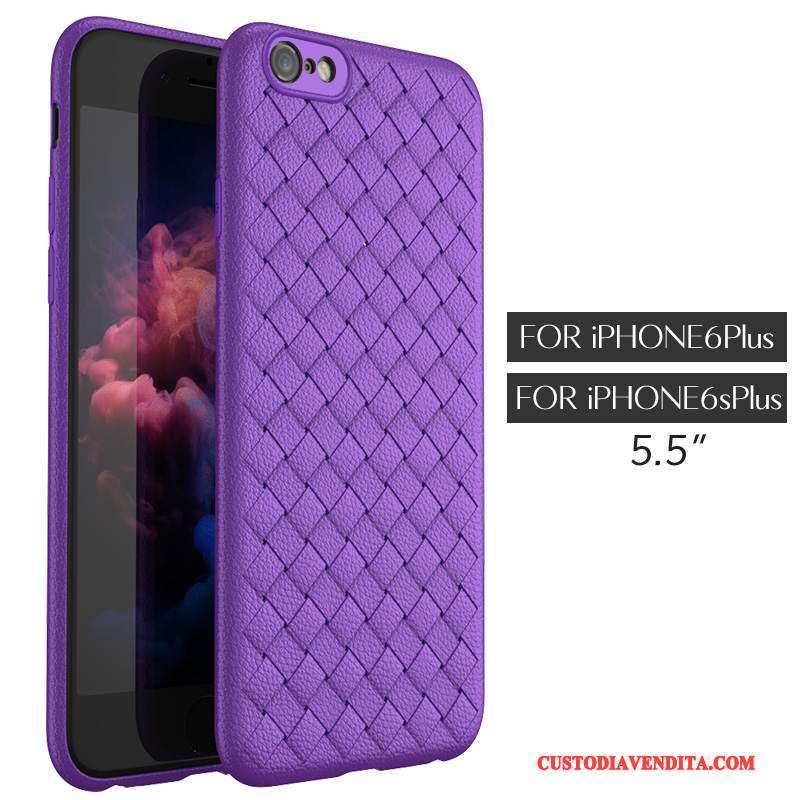 Custodia iPhone 6/6s Pelle Di Personalità Intrecciate, Cover iPhone 6/6s Protezione Tendenza Modello