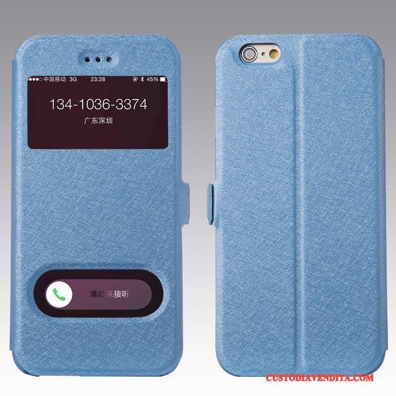 Custodia iPhone 6/6s Pelle Rossotelefono, Cover iPhone 6/6s Folio