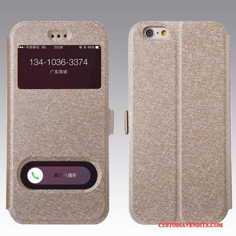 Custodia iPhone 6/6s Pelle Rossotelefono, Cover iPhone 6/6s Folio