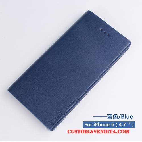 Custodia iPhone 6/6s Pelle Telefono Qualità, Cover iPhone 6/6s Protezione Tendenza Elegante