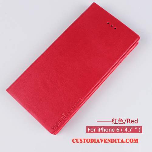 Custodia iPhone 6/6s Pelle Telefono Qualità, Cover iPhone 6/6s Protezione Tendenza Elegante