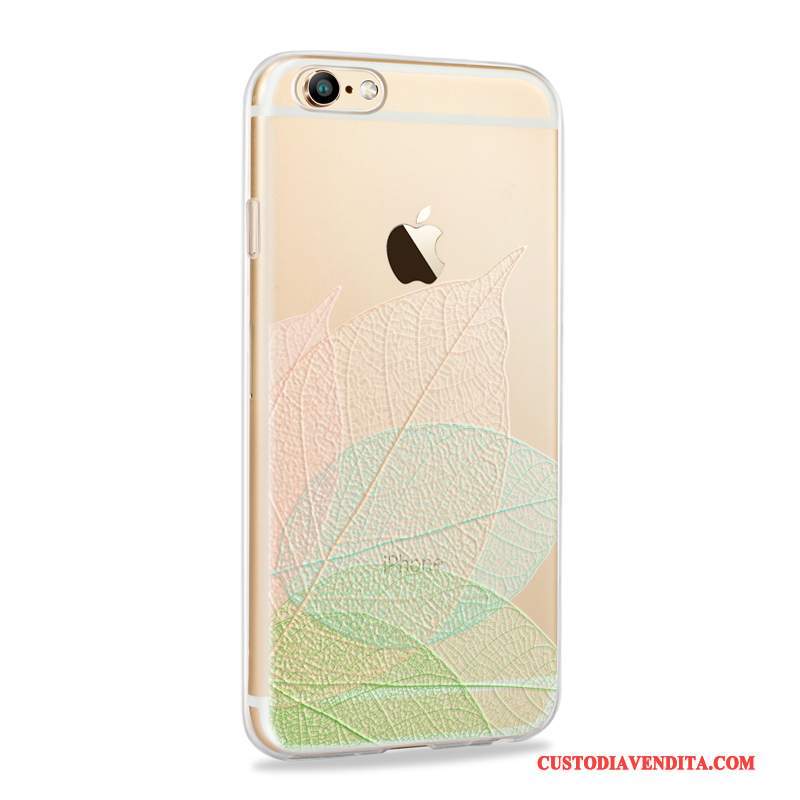 Custodia iPhone 6/6s Plus Colore Telefono Sottili, Cover iPhone 6/6s Plus Silicone Anti-caduta Morbido