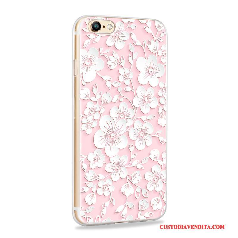 Custodia iPhone 6/6s Plus Colore Telefono Sottili, Cover iPhone 6/6s Plus Silicone Anti-caduta Morbido