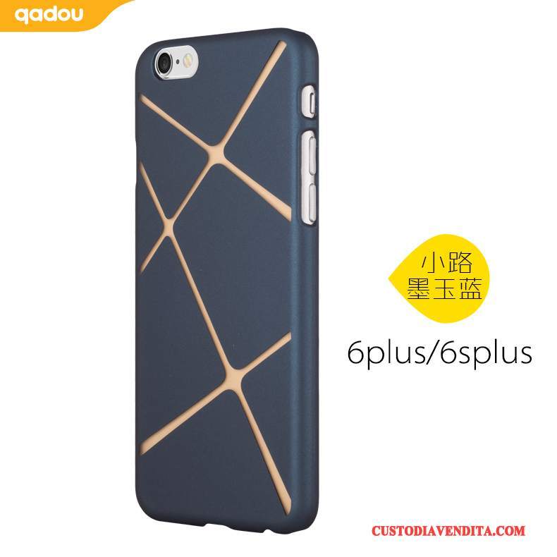 Custodia iPhone 6/6s Plus Creativo Nero Macchiati, Cover iPhone 6/6s Plus Telefono