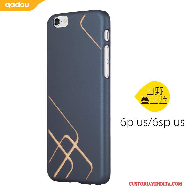 Custodia iPhone 6/6s Plus Creativo Nero Macchiati, Cover iPhone 6/6s Plus Telefono