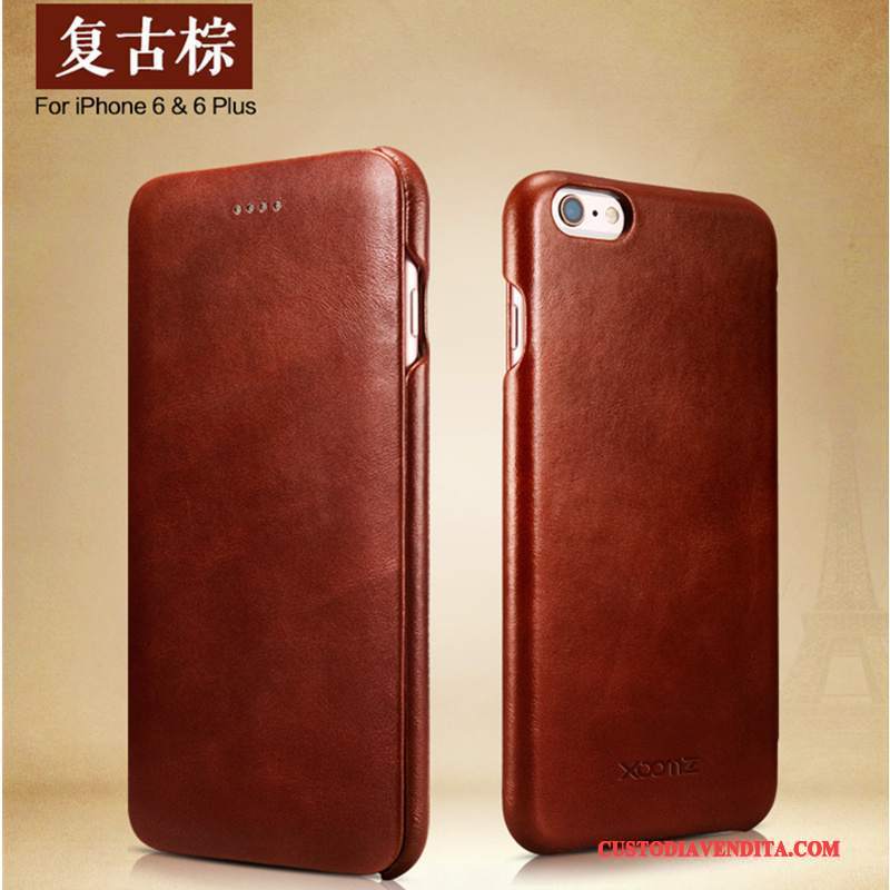 Custodia iPhone 6/6s Plus Pelle Affaritelefono, Cover iPhone 6/6s Plus Folio