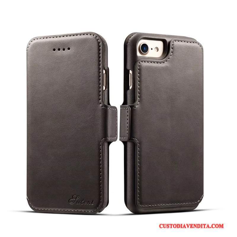 Custodia iPhone 6/6s Plus Pelle Carta Tutto Incluso, Cover iPhone 6/6s Plus Folio Tendenzatelefono