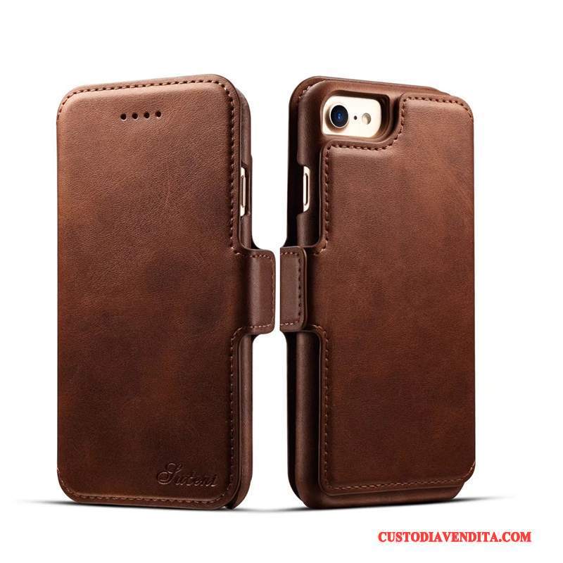 Custodia iPhone 6/6s Plus Pelle Carta Tutto Incluso, Cover iPhone 6/6s Plus Folio Tendenzatelefono