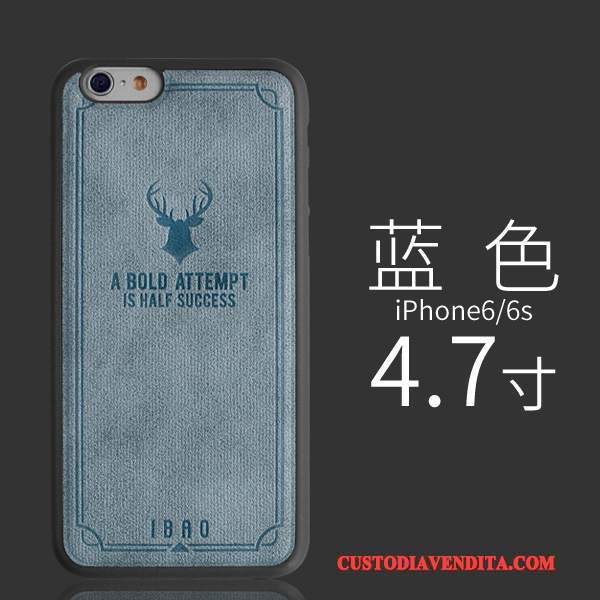 Custodia iPhone 6/6s Plus Pelle Europa Morbido, Cover iPhone 6/6s Plus Colore Tendenza Qualità