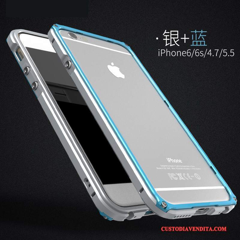 Custodia iPhone 6/6s Plus Protezione Coperchio Posterioretelefono, Cover iPhone 6/6s Plus Tendenza Telaio