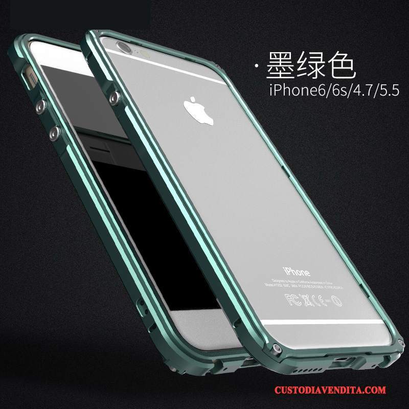 Custodia iPhone 6/6s Plus Protezione Coperchio Posterioretelefono, Cover iPhone 6/6s Plus Tendenza Telaio