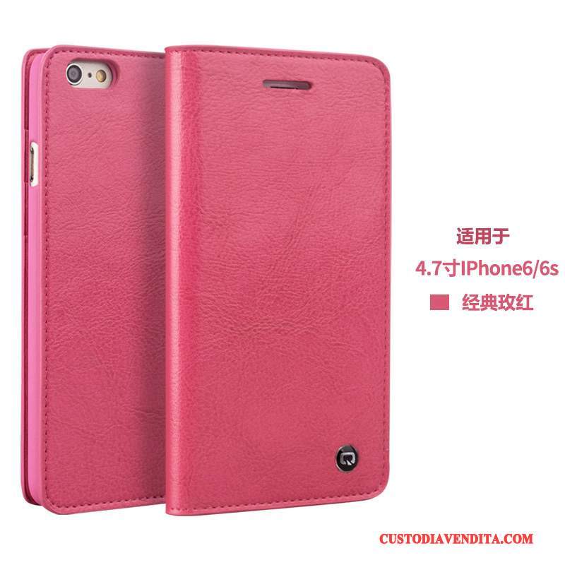 Custodia iPhone 6/6s Plus Protezione Telefono, Cover iPhone 6/6s Plus Pelle