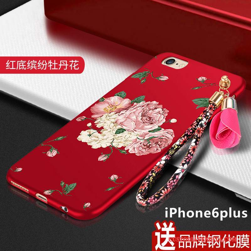 Custodia iPhone 6/6s Plus Protezione Tutto Incluso Rosso, Cover iPhone 6/6s Plus Bellotelefono