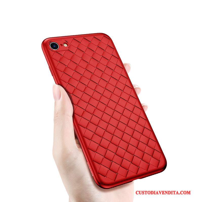 Custodia iPhone 6/6s Plus Silicone Morbidotelefono, Cover iPhone 6/6s Plus Intrecciate Anti-caduta