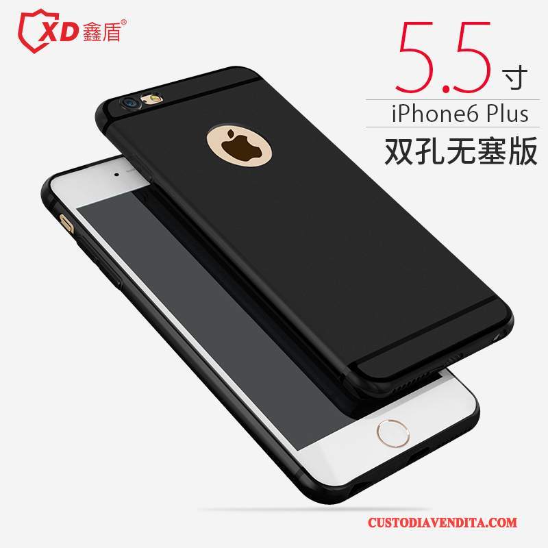 Custodia iPhone 6/6s Plus Silicone Semplici Tendenza, Cover iPhone 6/6s Plus Macchiati Anti-caduta