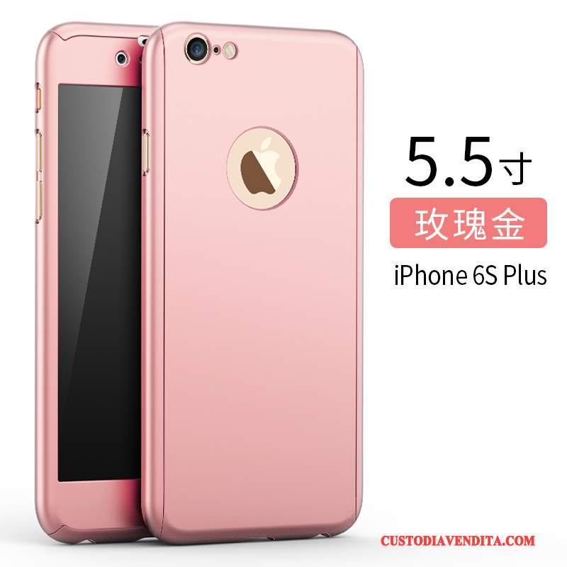 Custodia iPhone 6/6s Plus Tendenza Anti-caduta, Cover iPhone 6/6s Plus Tutto Incluso Oro