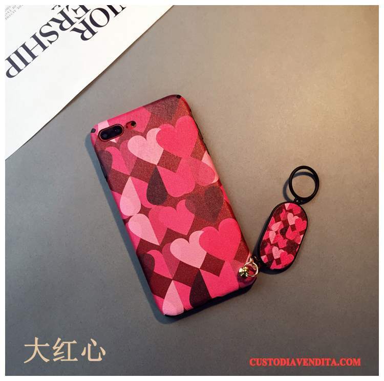 Custodia iPhone 6/6s Seta Di Personalità Tendenza, Cover iPhone 6/6s Cuore Rosso