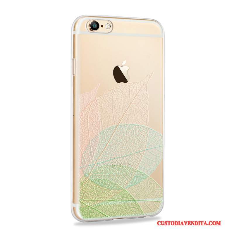 Custodia iPhone 6/6s Silicone Anti-caduta Sottili, Cover iPhone 6/6s Tutto Incluso Morbido