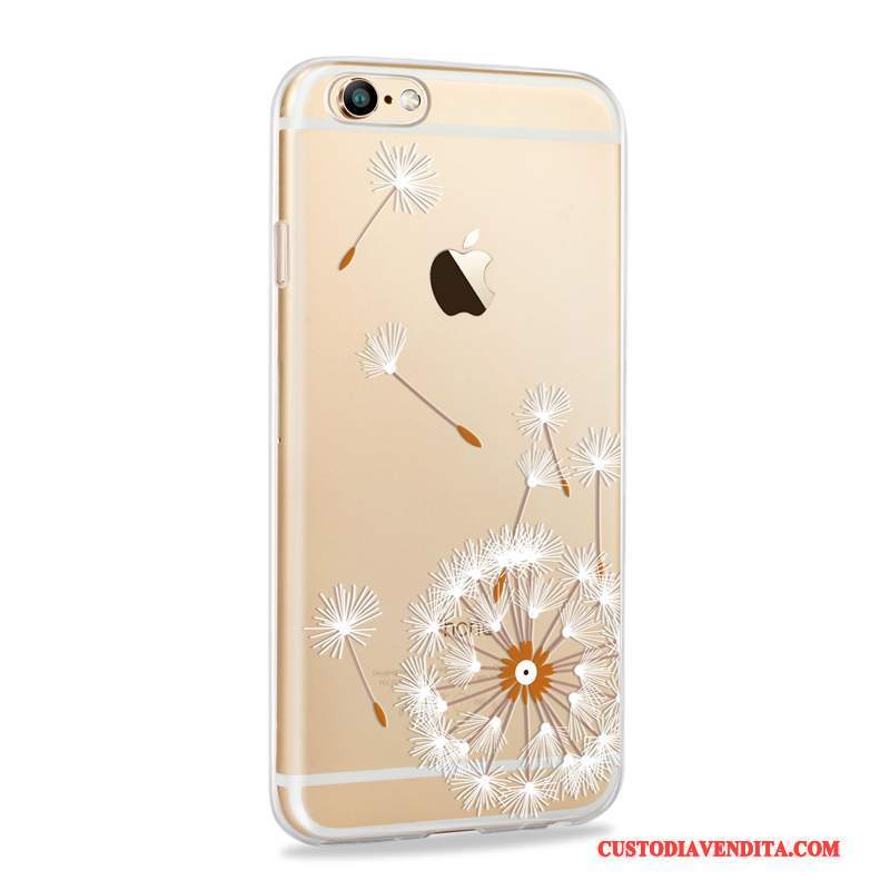 Custodia iPhone 6/6s Silicone Anti-caduta Sottili, Cover iPhone 6/6s Tutto Incluso Morbido