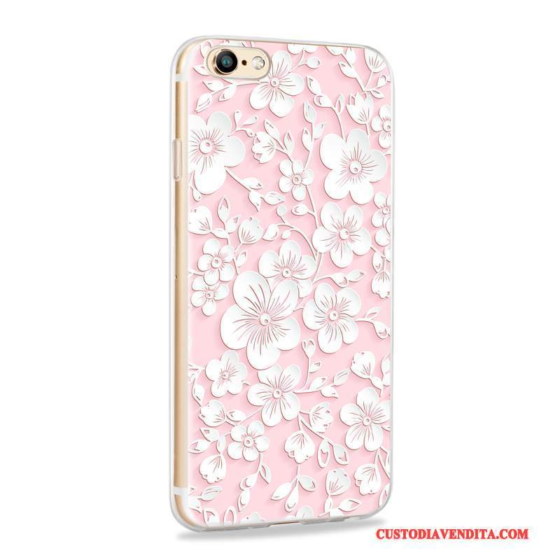 Custodia iPhone 6/6s Silicone Anti-caduta Sottili, Cover iPhone 6/6s Tutto Incluso Morbido