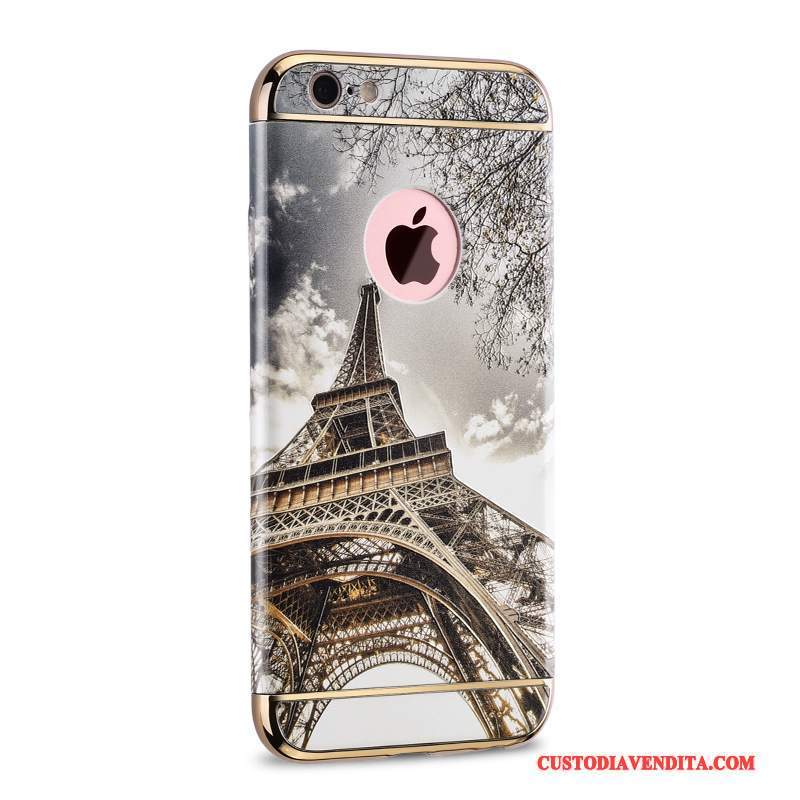 Custodia iPhone 6/6s Silicone Elegante Difficile, Cover iPhone 6/6s Telefono Piccola