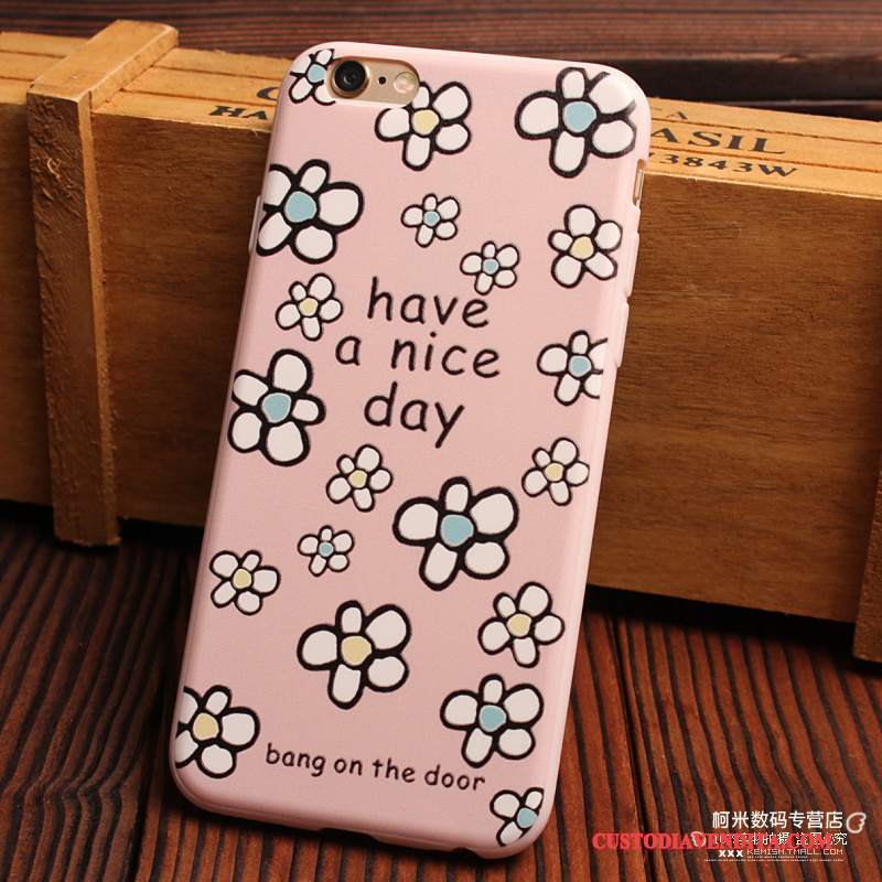 Custodia iPhone 6/6s Silicone Telefono Di Personalità, Cover iPhone 6/6s Cartone Animato Tutto Incluso Fresco