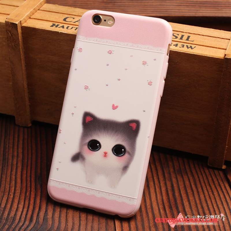 Custodia iPhone 6/6s Silicone Telefono Di Personalità, Cover iPhone 6/6s Cartone Animato Tutto Incluso Fresco