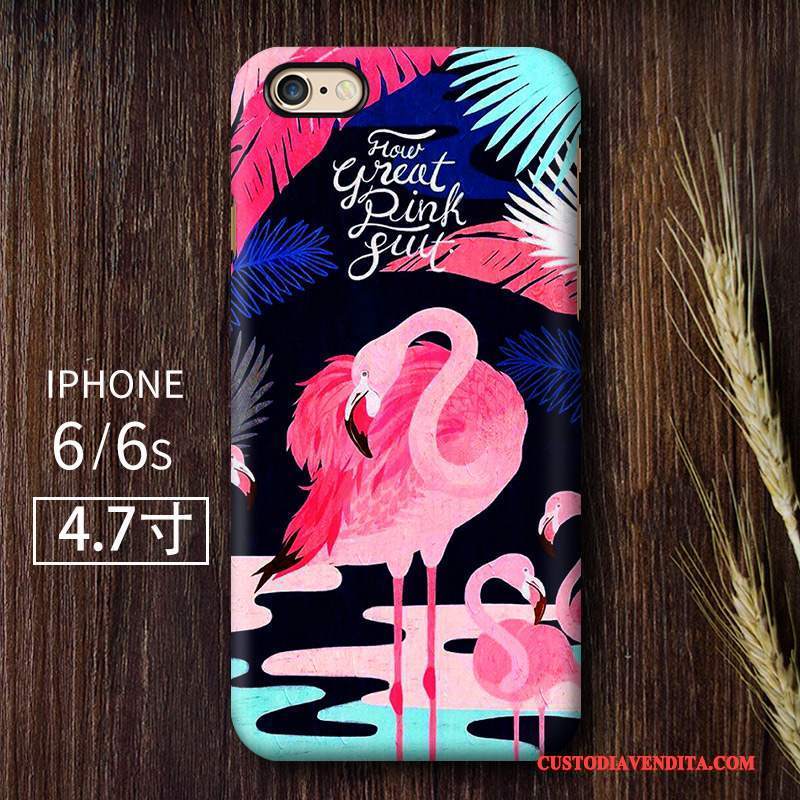 Custodia iPhone 6/6s Vintage Telefono Doppia Gonna, Cover iPhone 6/6s Colore Stile Cinese