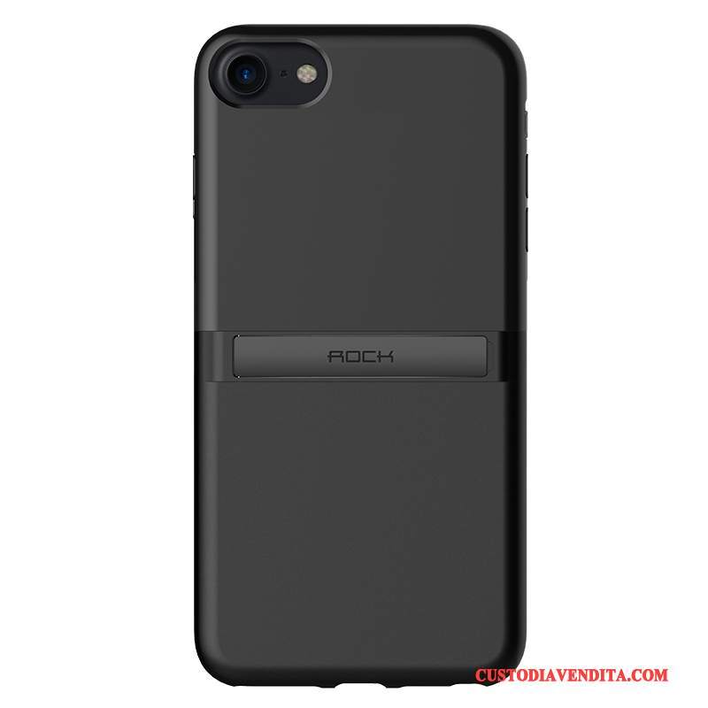 Custodia iPhone 7 Creativo Anti-caduta Nuovo, Cover iPhone 7 Tutto Incluso Nero