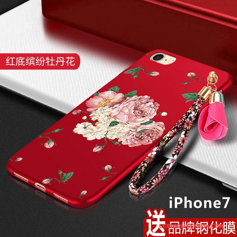 Custodia iPhone 7 Creativo Di Personalità Tutto Incluso, Cover iPhone 7 Protezione Morbidotelefono