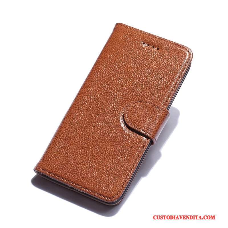 Custodia iPhone 7 Pelle Anti-caduta Nuovo, Cover iPhone 7 Folio Muccatelefono