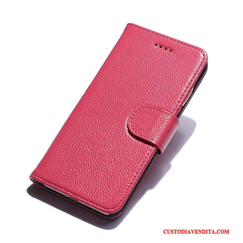 Custodia iPhone 7 Pelle Anti-caduta Nuovo, Cover iPhone 7 Folio Muccatelefono