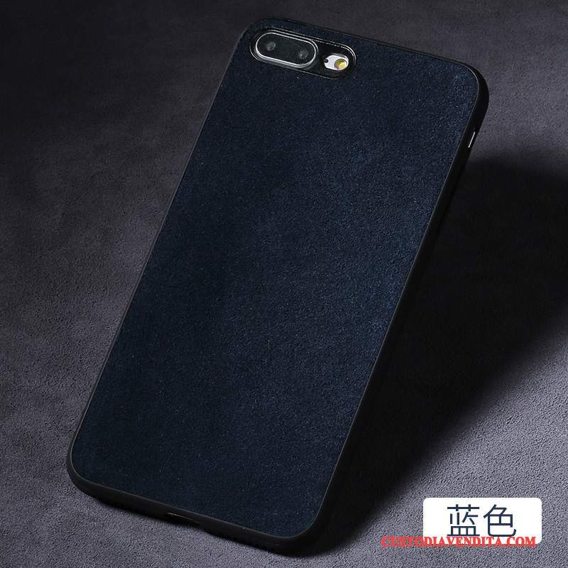 Custodia iPhone 7 Pelle Grigio Anti-caduta, Cover iPhone 7 Creativo Telefono Tutto Incluso