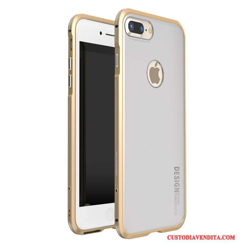 Custodia iPhone 7 Plus Protezione Metallo Telaio, Cover iPhone 7 Plus Anti-caduta Nuovo