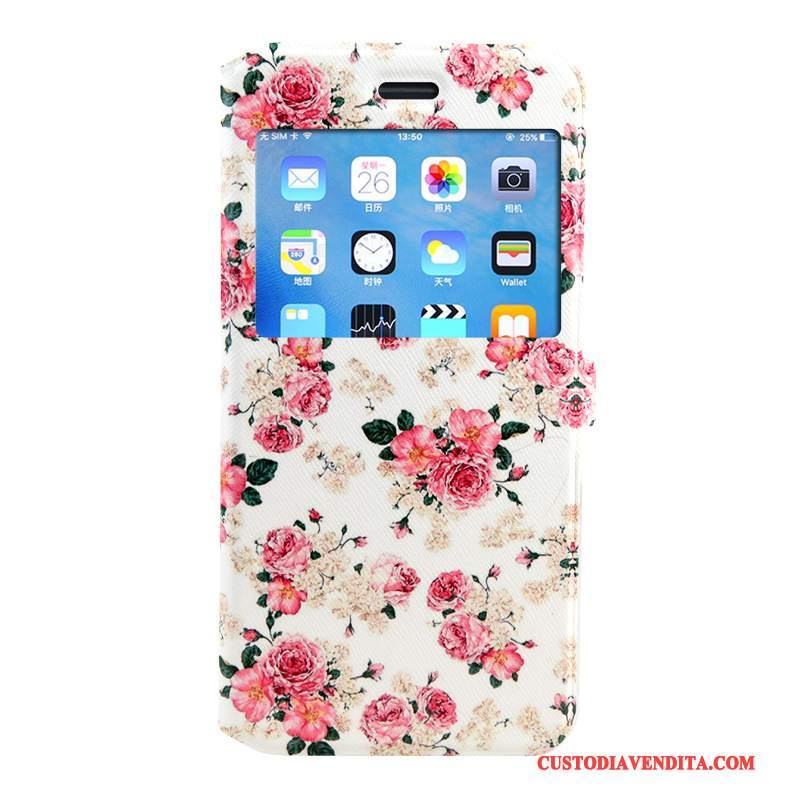 Custodia iPhone 7 Plus Silicone Rosa Anti-caduta, Cover iPhone 7 Plus Colore Telefono