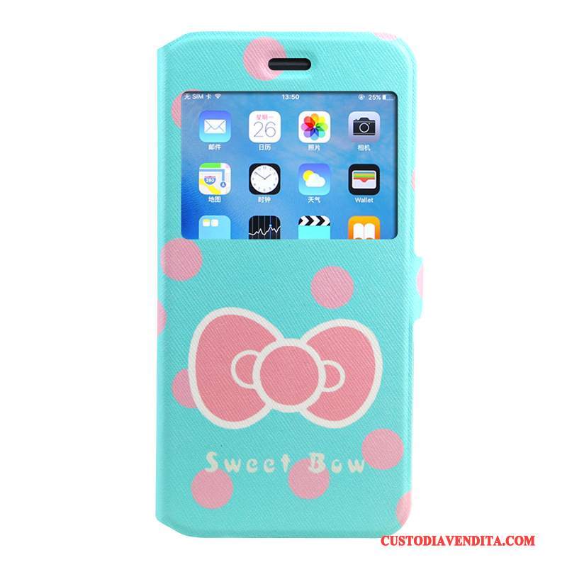 Custodia iPhone 7 Plus Silicone Rosa Anti-caduta, Cover iPhone 7 Plus Colore Telefono