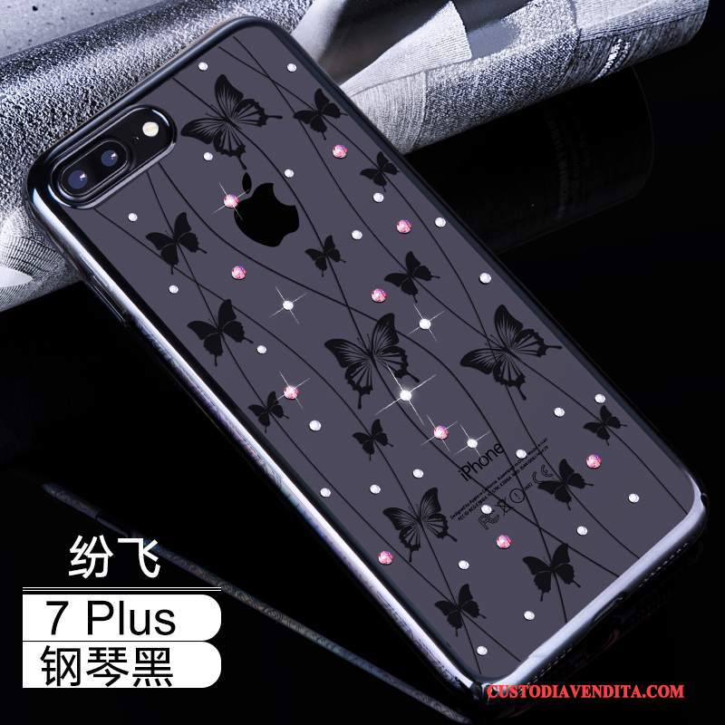 Custodia iPhone 7 Plus Strass Tutto Inclusotelefono, Cover iPhone 7 Plus Difficile Lusso