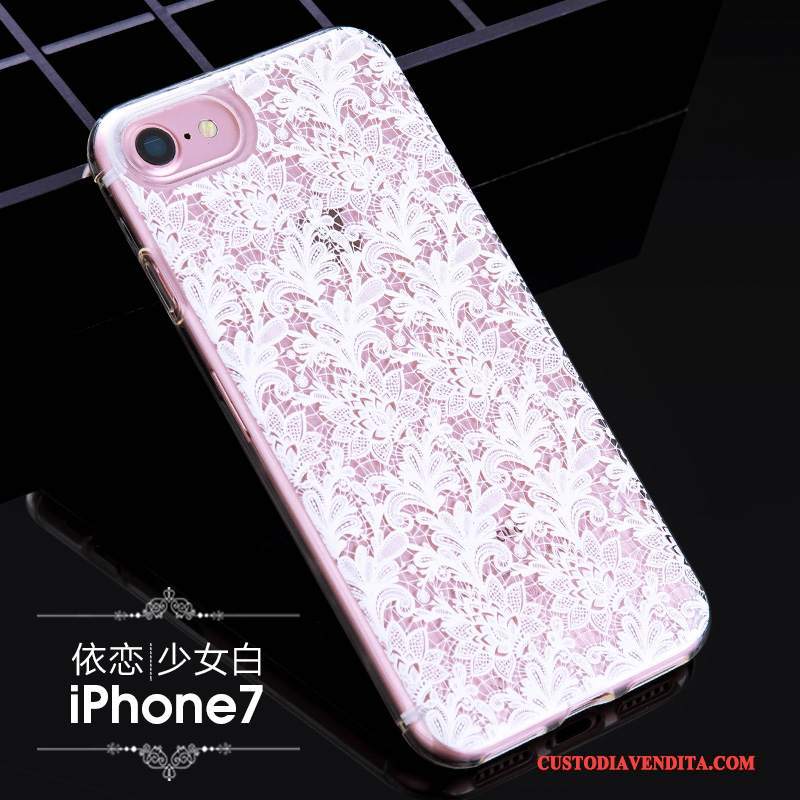 Custodia iPhone 7 Silicone Nuovotelefono, Cover iPhone 7 Morbido Marchio Di Tendenza