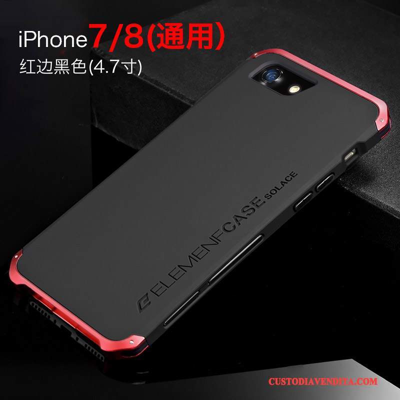 Custodia iPhone 7 Tendenza Telaio, Cover iPhone 7 Anti-cadutatelefono