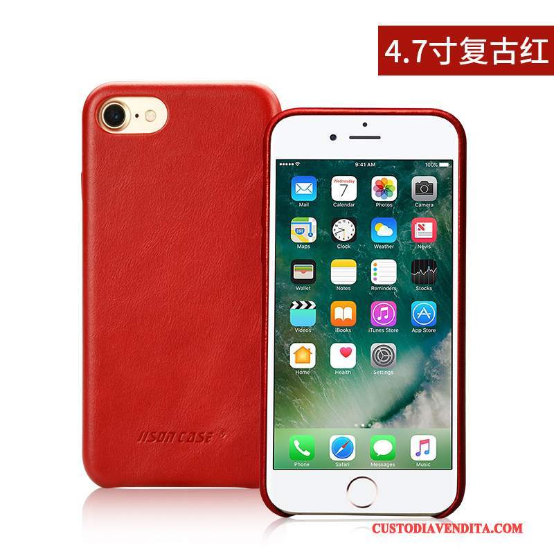 Custodia iPhone 8 Pelle Tutto Inclusotelefono, Cover iPhone 8 Colore Sottile Anti-caduta