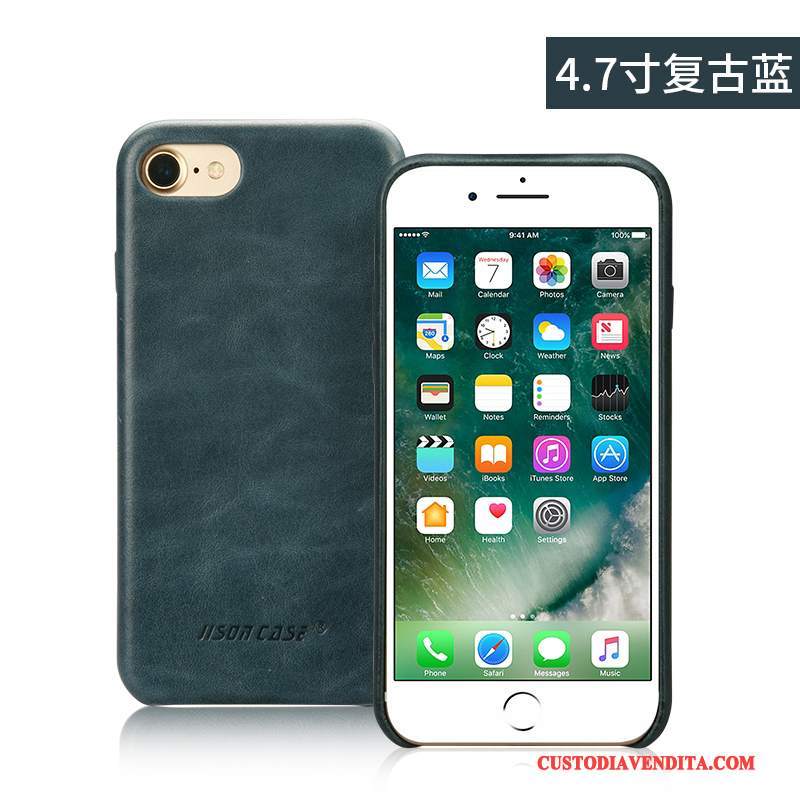 Custodia iPhone 8 Pelle Tutto Inclusotelefono, Cover iPhone 8 Colore Sottile Anti-caduta