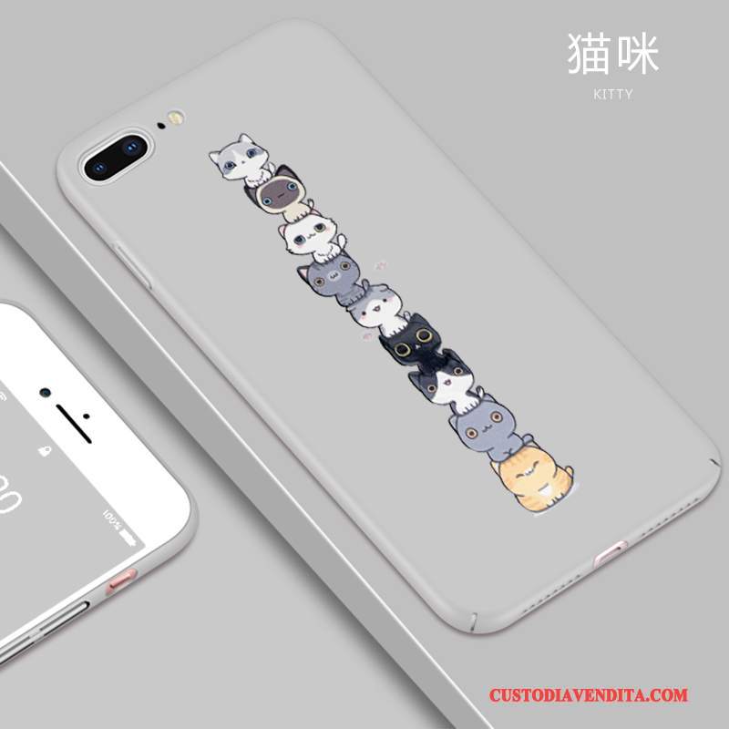 Custodia iPhone 8 Plus Colore Telefono Macchiati, Cover iPhone 8 Plus Creativo Tutto Incluso Difficile