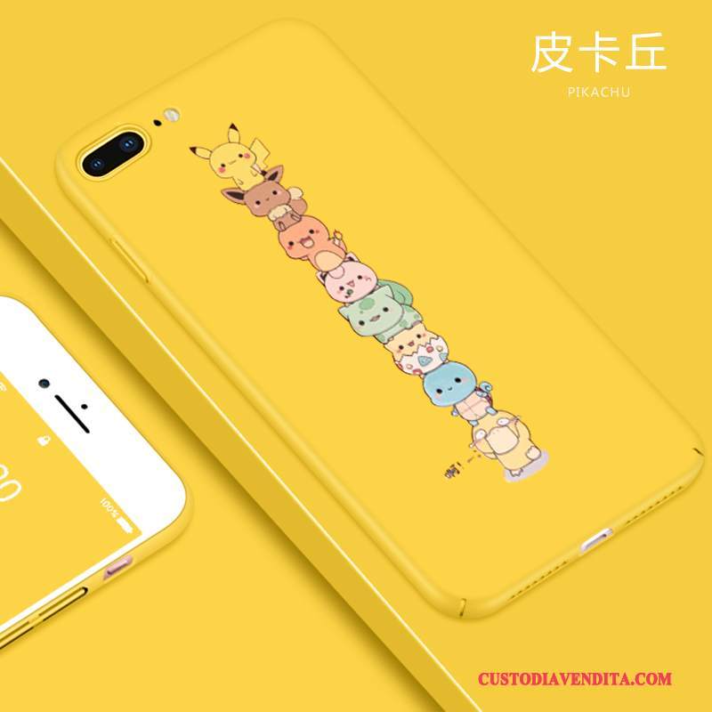 Custodia iPhone 8 Plus Colore Telefono Macchiati, Cover iPhone 8 Plus Creativo Tutto Incluso Difficile