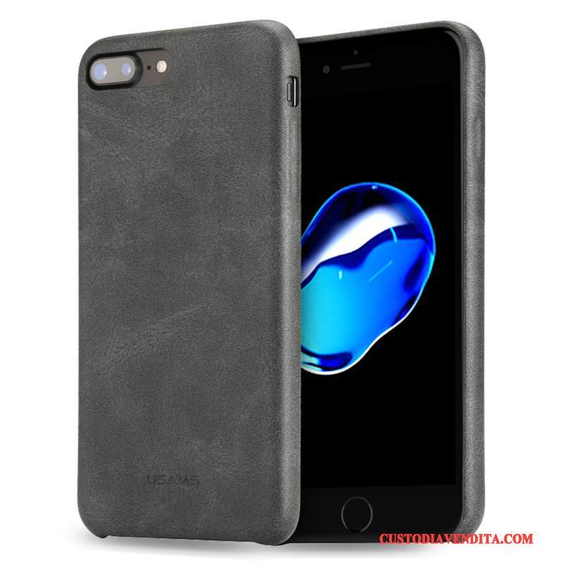 Custodia iPhone 8 Plus Pelle Chiaro Affari, Cover iPhone 8 Plus Anti-cadutatelefono